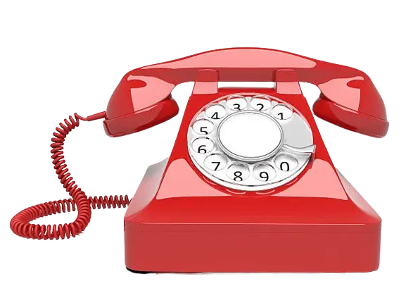 telephone rouge vintage