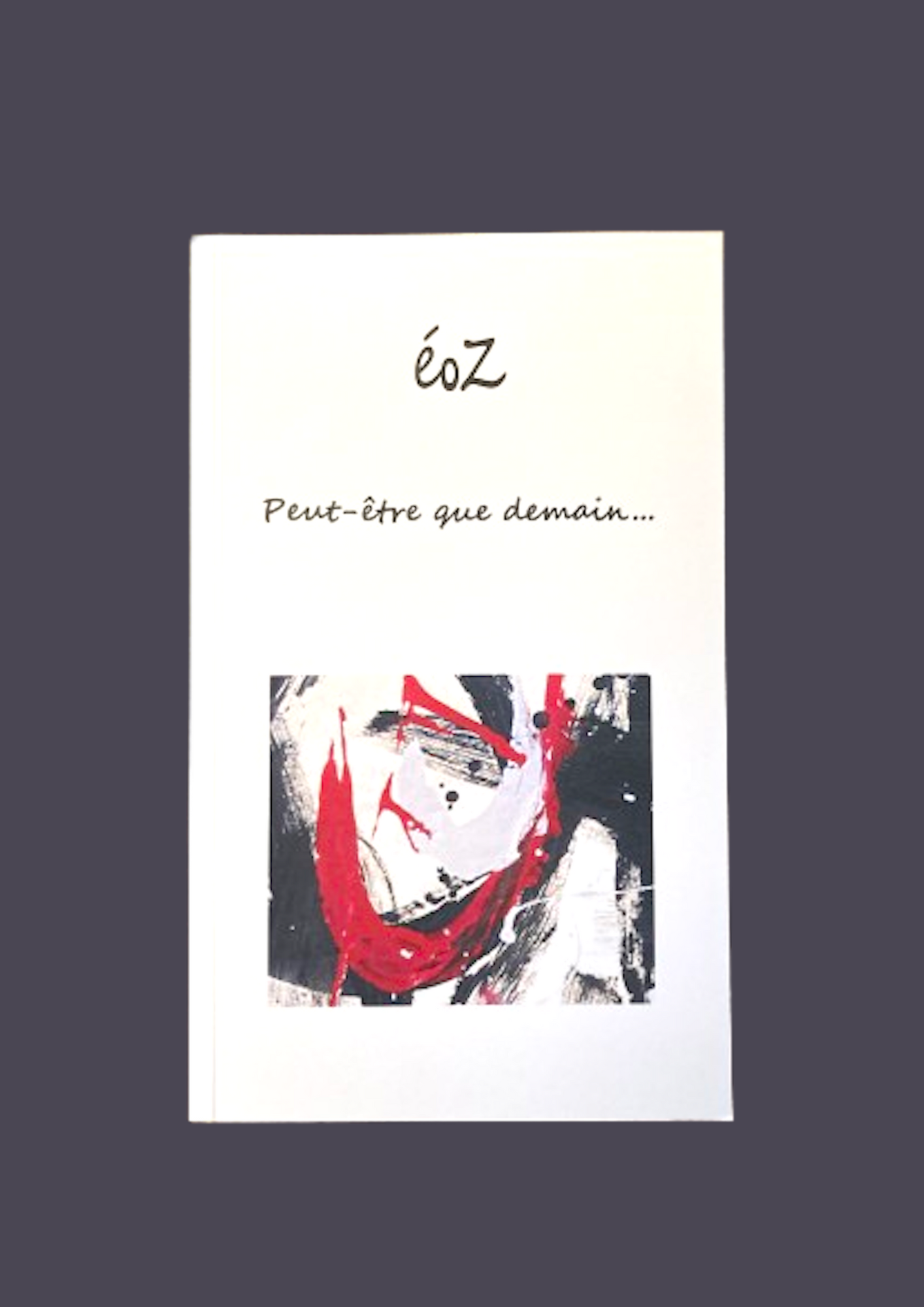 livre eoz peut-être que demain recto